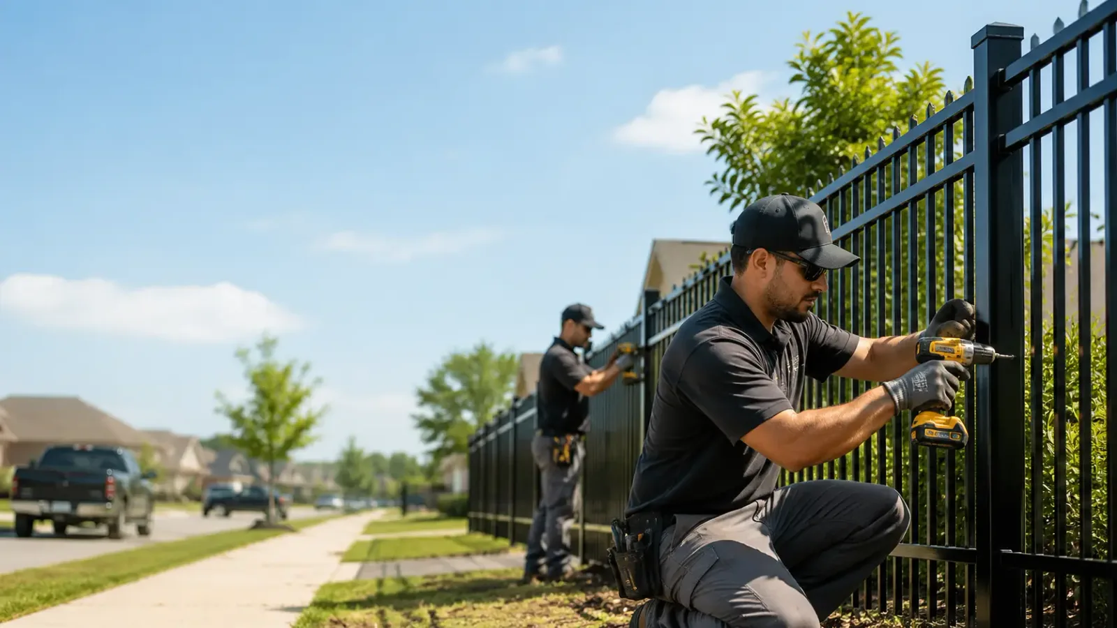 Metal Fence Installation in Weems, VA